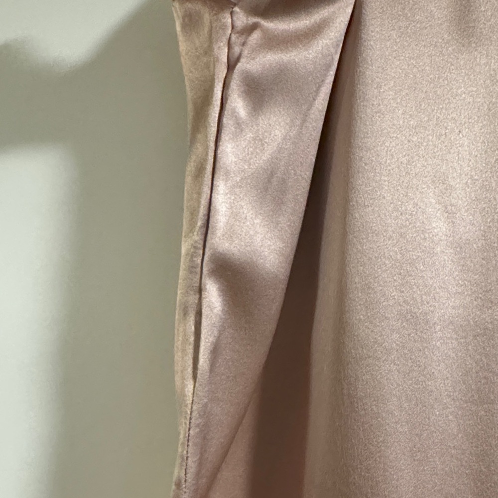 Reformation Shiny Pink Jordyn Slip Dress - Picture 8 of 15